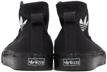 adidas Originals Black Nizza Hi Sneakers
