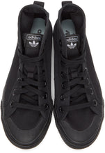 adidas Originals Black Nizza Hi Sneakers