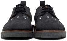 Off-White Black Nubuck Cross Derbys