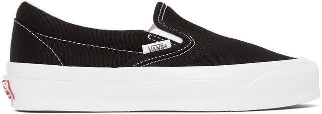 Vans Black OG Classic LX Slip-On Sneakers