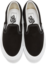 Vans Black OG Classic LX Slip-On Sneakers - VANAGES NOIR OG Sneakers LX Classic LX - BANS BLACK OG CLASSIC LX SLIP-ON SNEAKERS.