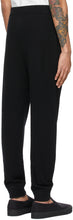 The Row Black Olivier Lounge Pants
