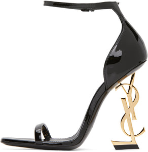 Saint Laurent Black Opyum 110 Heels