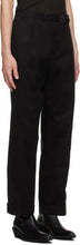 Haider Ackermann Black Oversized Trousers