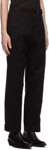 Haider Ackermann Black Oversized Trousers