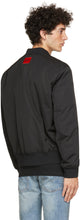 Hugo Black Padded Boris2121 Bomber Jacket