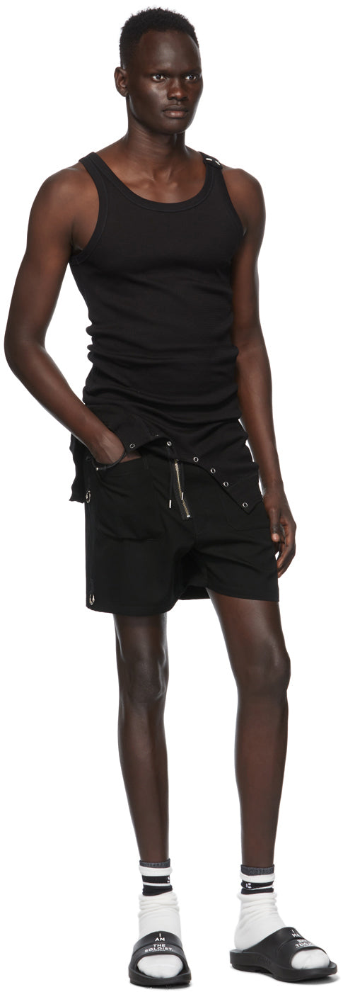 TAKAHIROMIYASHITA TheSoloist. Black Pajama Shorts