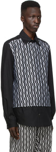 GmbH Black Panel Chains Shirt