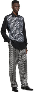 GmbH Black Panel Chains Shirt