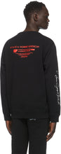 Givenchy Black Patch Chandelier Jewelry Print Sweatshirt
