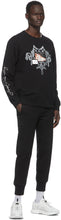 Givenchy Black Patch Chandelier Jewelry Print Sweatshirt