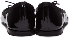 Repetto Black Patent Cendrillon Ballerina Flats