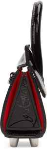 Christian Louboutin Black Patent Nano Paloma Bag