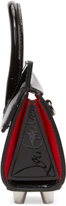 Christian Louboutin Black Patent Nano Paloma Bag