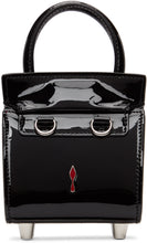 Christian Louboutin Black Patent Nano Paloma Bag