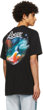 Loewe Black Paula's Ibiza Airbrush Print T-Shirt