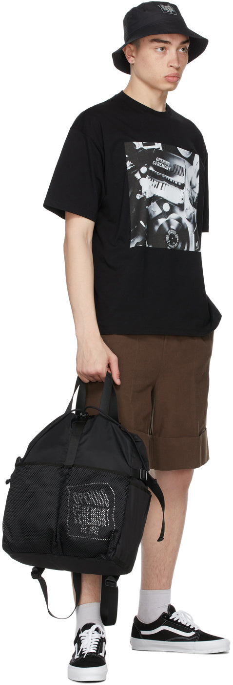 Opening Ceremony Black Pianoprint T-Shirt