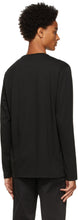 Lacoste Black Pima Cotton Long Sleeve T-Shirt