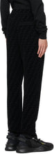 Fendi Black PiquÃ© 'Forever Fendi' Lounge Pants