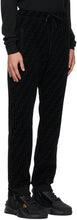 Fendi Black PiquÃ© 'Forever Fendi' Lounge Pants