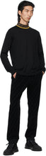 Fendi Black PiquÃ© 'Forever Fendi' Lounge Pants
