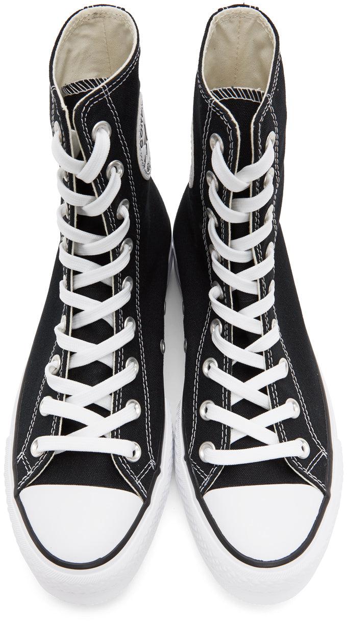 Converse Black Platform Chuck Taylor All Star High Sneakers