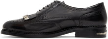 Toga Virilis Black Polished Brogues