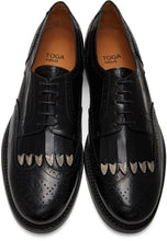 Toga Virilis Black Polished Brogues