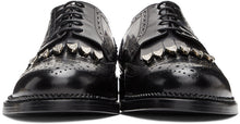 Toga Virilis Black Polished Brogues