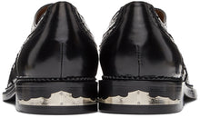 Toga Virilis Black Polished Brogues