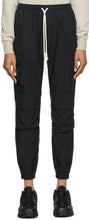 John Elliott Black Poplin Lounge Pants