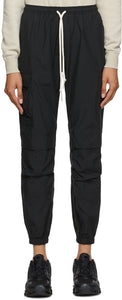 John Elliott Black Poplin Lounge Pants