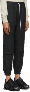 John Elliott Black Poplin Lounge Pants