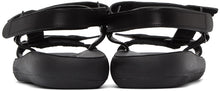 Ancient Greek Sandals Black Poria Sandals