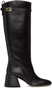 Fendi Black Promenade Tall Boots