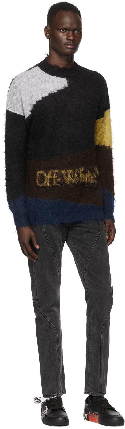 Off-White Black Punked Sweater