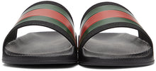 Gucci Black Pursuit Slides