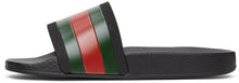 Gucci Black Pursuit Slides