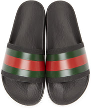 Gucci Black Pursuit Slides