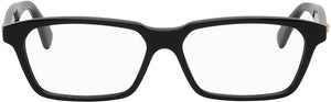 Bottega Veneta Black Rectangular Glasses - Bottega Veneta Black Verres rectangulaires - Bottega Veneta 검은 사각형 안경