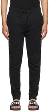 Boss Black Regular-Fit Jersey Skeevo Lounge Pants - Pantalon Boss Noir Skeevo Jersey Skeevo Skeevo Skeevo - 보스 블랙 정규 맞추기 유니폼 샤 베보 라운지 바지