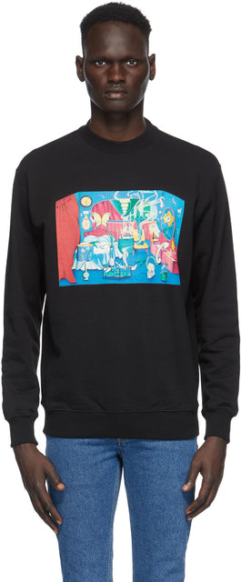 Opening Ceremony Black Room Print Sweatshirt - Cérémonie d'ouverture Sweat-shirt de la chambre noire - 개회식 검은 객실 인쇄 스웨터