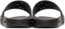 Gucci Black Rubber GG Slides
