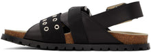 A.P.C. Black Sacai Edition Jules Sandals