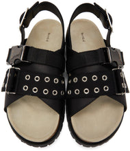 A.P.C. Black Sacai Edition Jules Sandals
