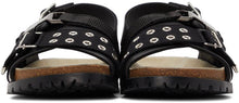 A.P.C. Black Sacai Edition Jules Sandals