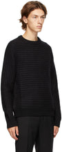 Saint Laurent Black Sailor Knit Sweater