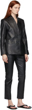 Won Hundred Black Sally Leather Trousers - Gagné des centaines de pantalons en cuir de Sally noir - 100 흑인 샐리 가죽 바지