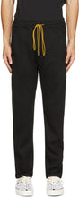 Rhude Black San Pietro Lounge Pants - Pantalon Rhude Noir San Pietro Salon - Rhude Black San Pietro 라운지 바지