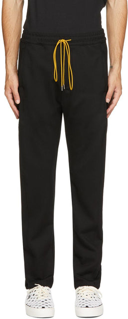 Rhude Black San Pietro Lounge Pants - Pantalon Rhude Noir San Pietro Salon - Rhude Black San Pietro 라운지 바지